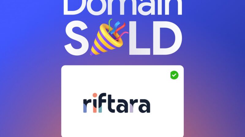 Riftara.com Sold for $2000
