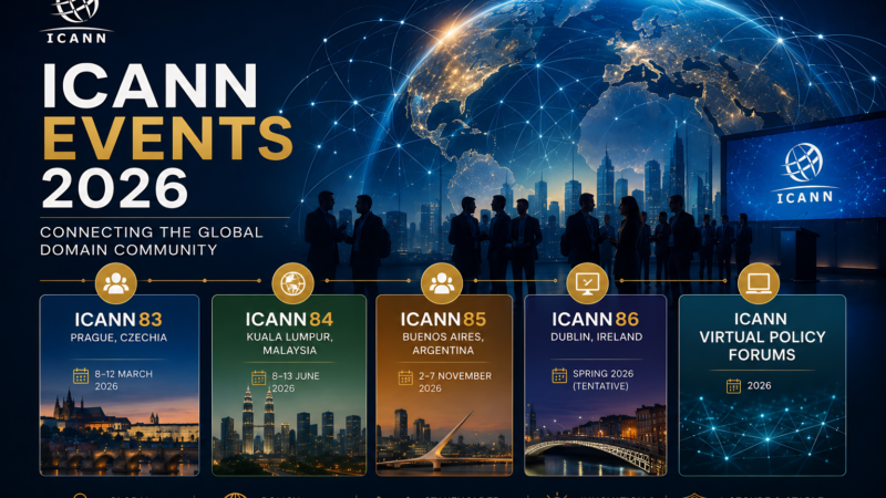 ICANN Events 2026: Everything the Domain Community Needs to Know